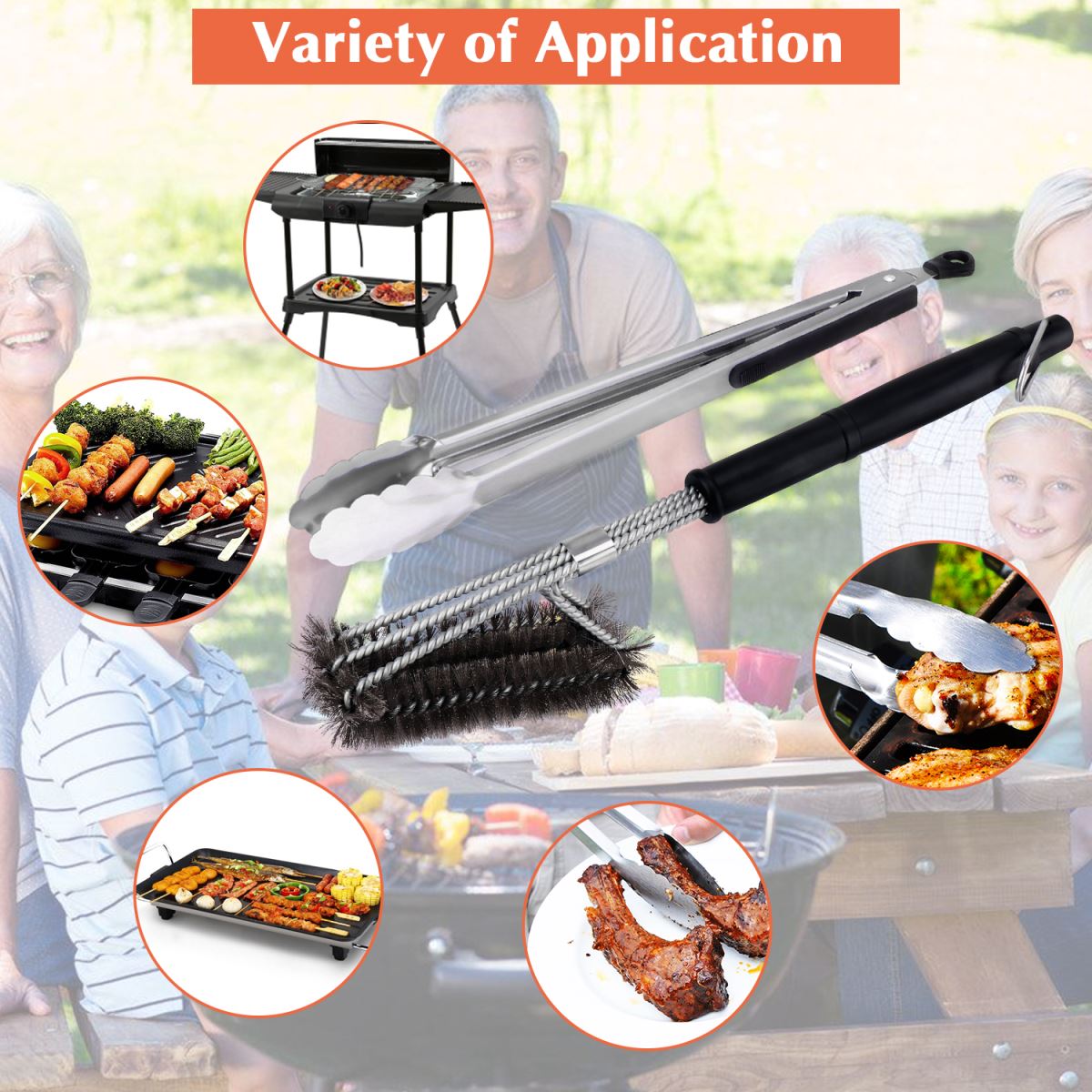 BBQ Grill Cleaning Brush